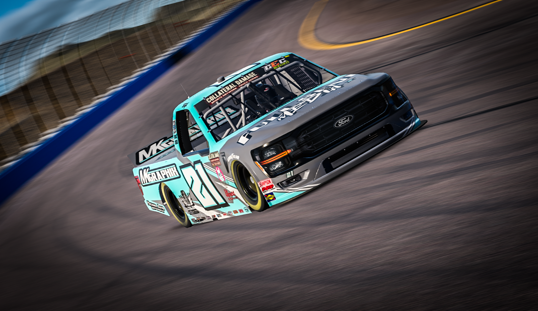 Personal Wrap NASCAR Truck